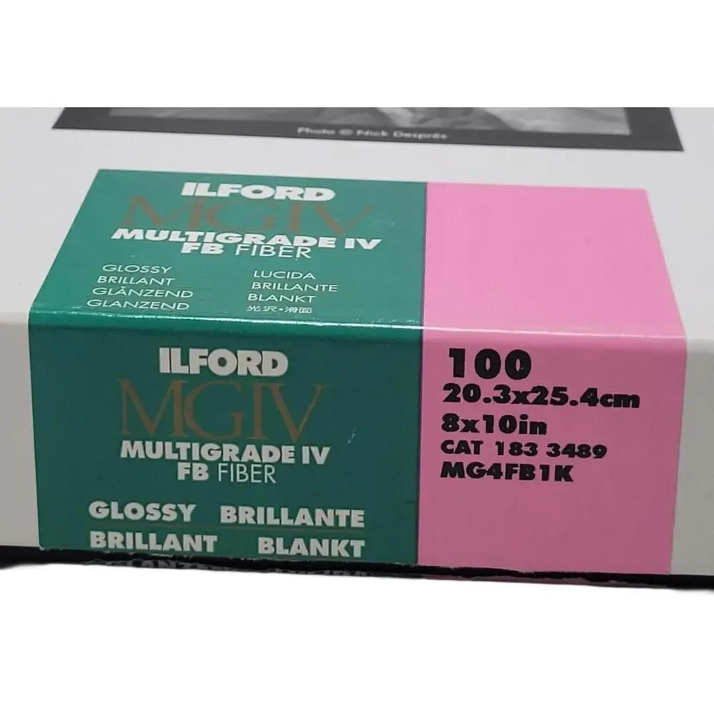 ILFORD 8x10 MGIV Multigrade IV FB Glossy Brillant 100